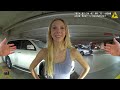 Army Girl ARRESTED for DUI After Hitting Traffic Cones | Police Bodycam
