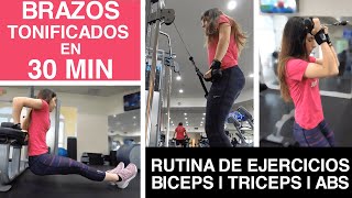 Ejercicios para TONIFICAR BRAZOS | 30min BICEPS, TRICEPS y ABS | 30 MIN Workout for TONED, SEXY Arms by VeroTime 532 views 4 years ago 4 minutes, 14 seconds