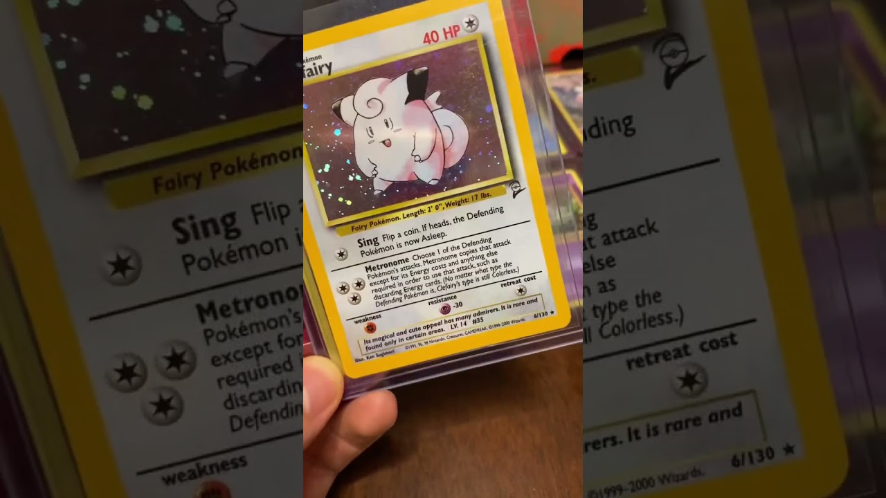 Clefairy : Old vs. New (card) 