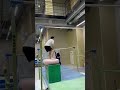 『女子選手の練習❗️』#shorts #gymnastics #段違い平行棒 #トランポリン #acrobatics #backflip #体操