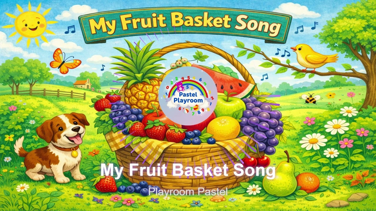 My Fruit Basket Song (Kids Songs)