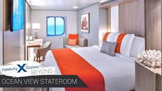 Celebrity Beyond | Oceanview Stateroom Full Walkthrough Tour & Review 4K | Celebrity Cruises