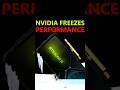 No (Real) RTX 6090 for you! (Nvidia Freezes Performance)