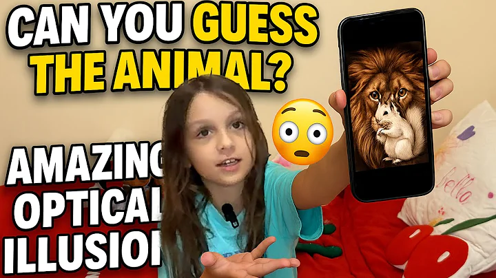 Can You Guess the Animal? 🤯 Amazing Optical Illusion Challenge for Kids!