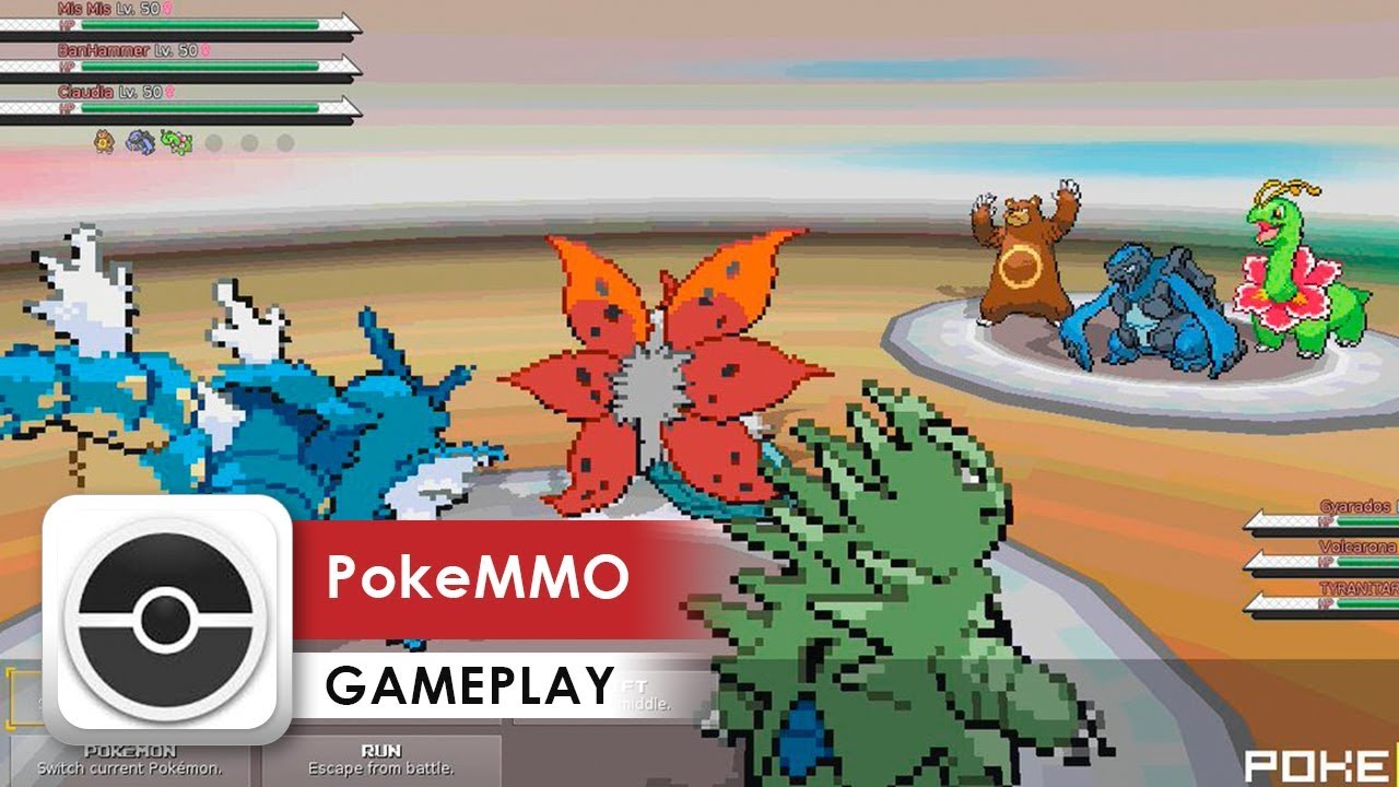 PokeMMO Gameplay HD (Android) Old school from Gameboy 