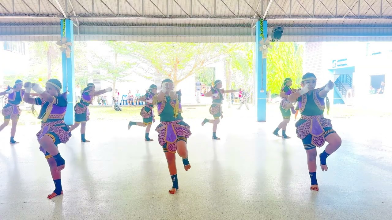 คีตะมวยไทย โรงเรียนอนุบาลพะโต๊ะ