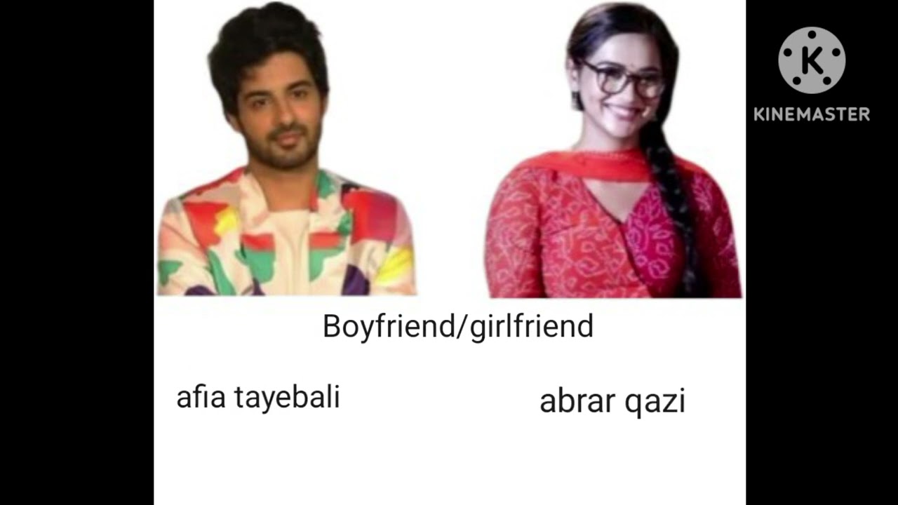 Abrar qazi vs Afia tayebali full biography comparisons 22 April 2025/ Age, affairs,  family, serials