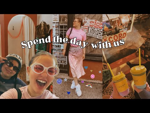 Spend the day with us! ⭐️ (creating content, thrifting, & exploring the city)
