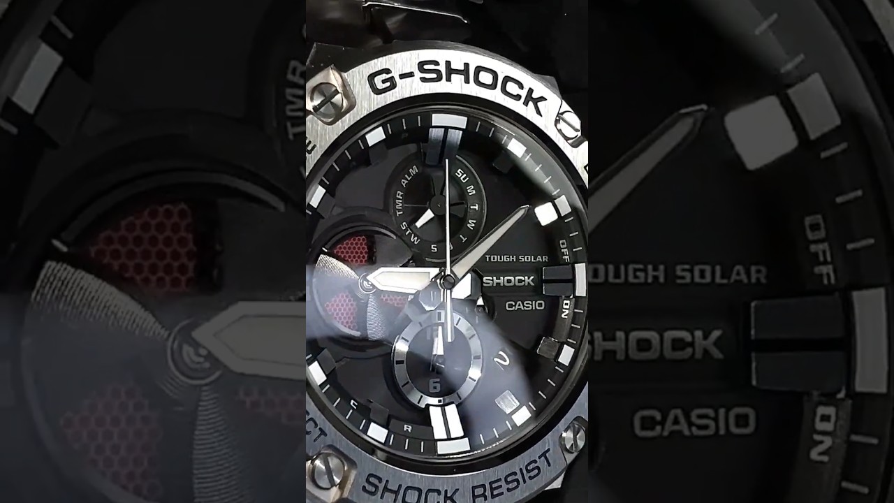 G-Shock GST-B100D-1A The Steel Beast in Action! - YouTube