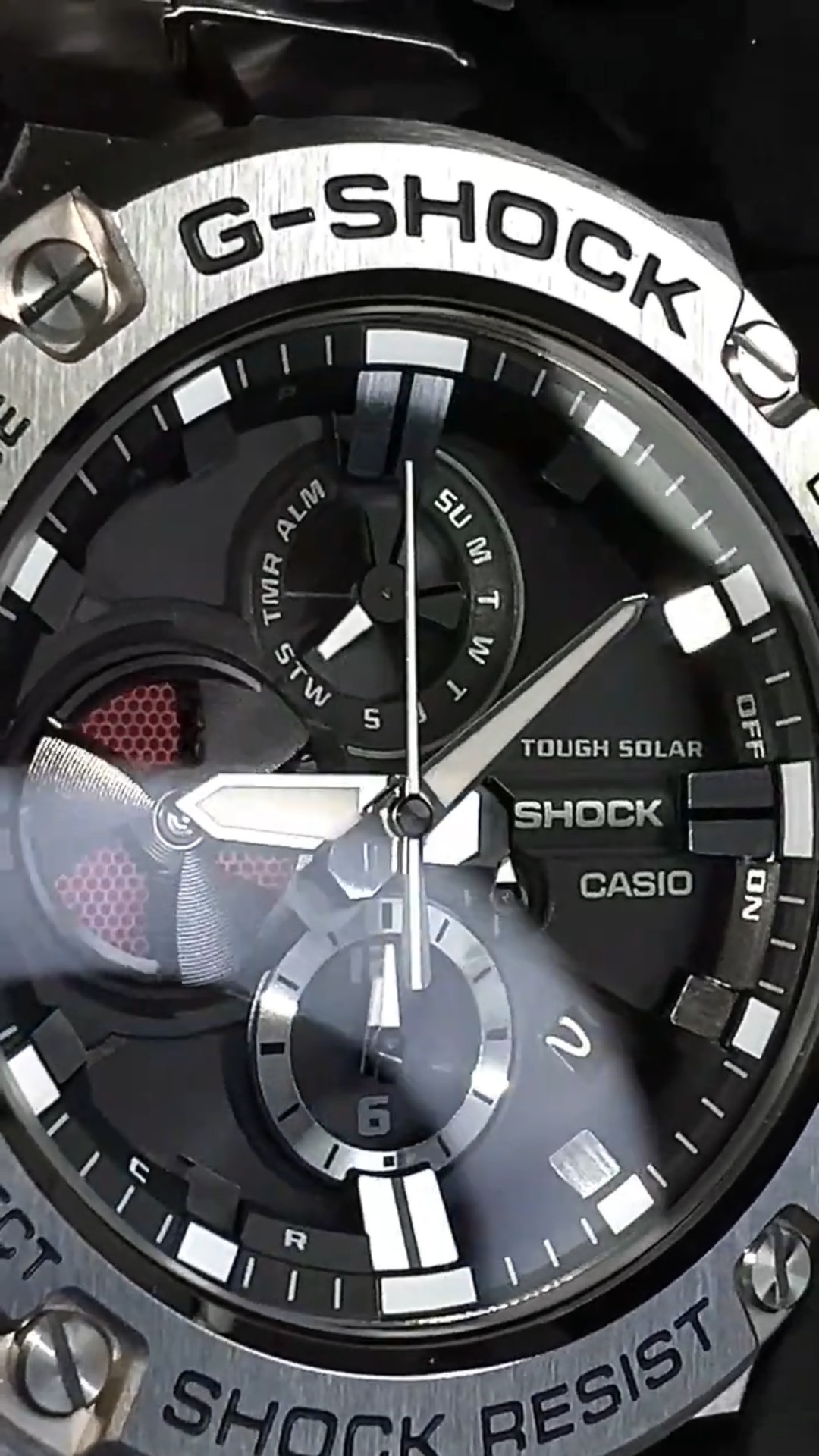 G-Shock GST-B100D-1A The Steel Beast in Action! - YouTube