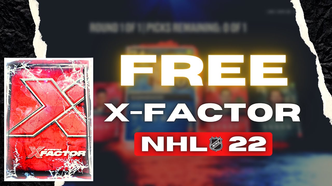 FREE X-FACTOR CHOICE PACK - NHL 22