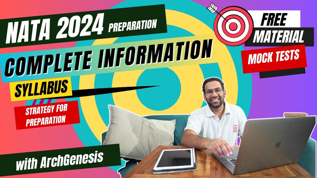 CRACK NATA 2024 | HOW TO PREPARE | FREE Mock Test, Preparation strategy, Paper Pattern, Syllabus |