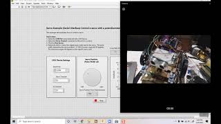 LabView and LINX How to turn a servo motor in Arduino with potentiometer