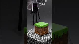 Minecraft block and cloth weight physics simulation.