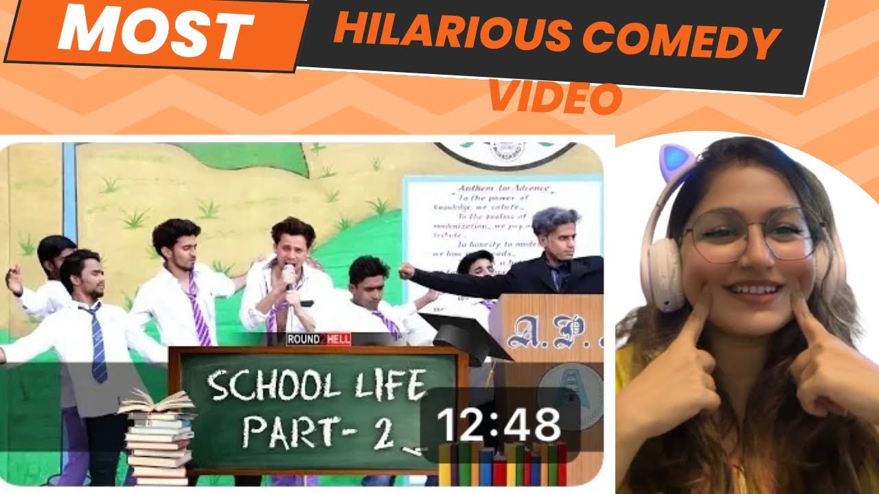 SCHOOL LIFE PART- 2 Reaction | Round2Hell | R2h | Hans Hans k hua pait may dard 
