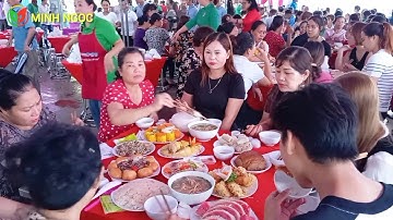 70 mâm tiệc cưới của Nhà Hàng Ẩm Thực Minh Ngọc - Chiêm Hóa, Tuyên Quang