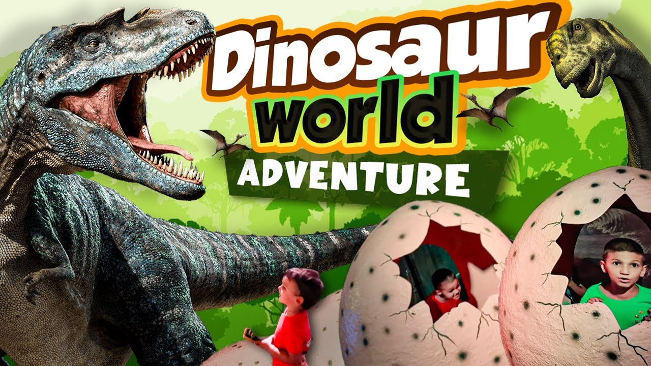 Dinosaur World Adventure - Educational video for kids - Nikoo Family