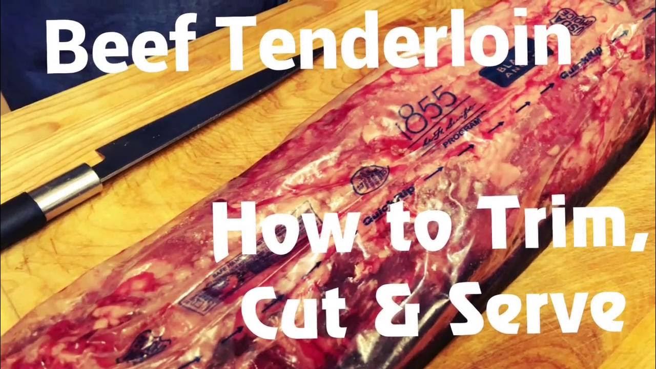 1855 Beef Tenderloin Yield YouTube