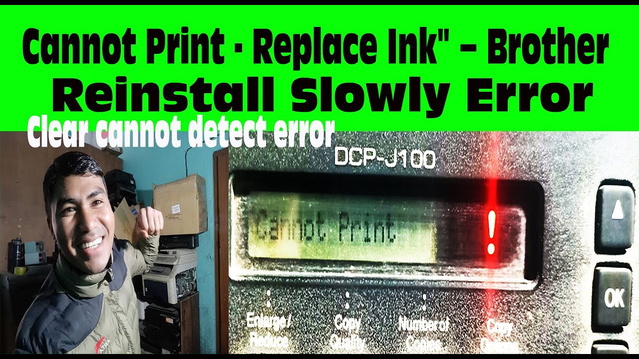 Cannot print. Cannot print