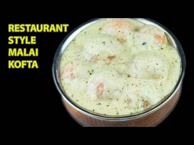 Malai Kofta - Restaurant Style | Malai Kofta Recipe | Paneer Aloo Kofta Curry | Shahi Malai Kofta | bharatzkitchen