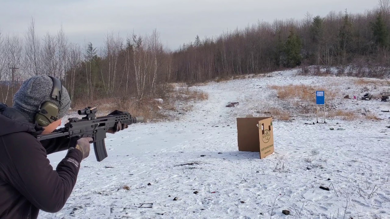 B&T APC223 Pistol 8.7 inch Acog TA44 Outdoor Shooting