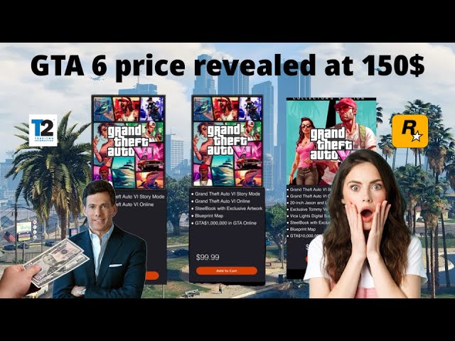 GTA 6 - Price revealed at 150$! Fans Shocked & Outraged