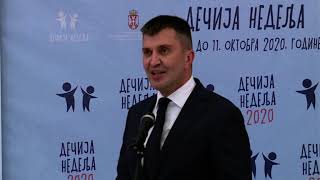 TV Telemark-POČELA MANIFESTACIJA 'DEČIJA NEDELJA' 05 10 2020