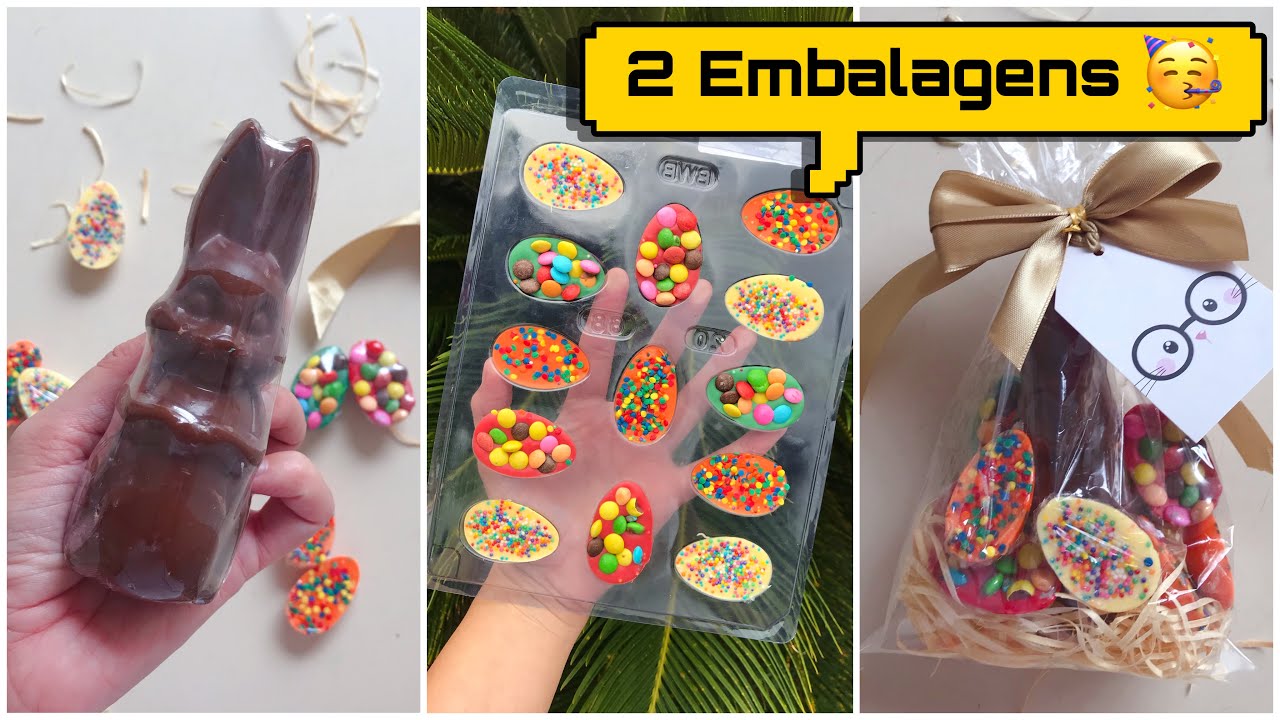 COELHA DE CHOCOLATE + MINI OVOS 🐰🍫