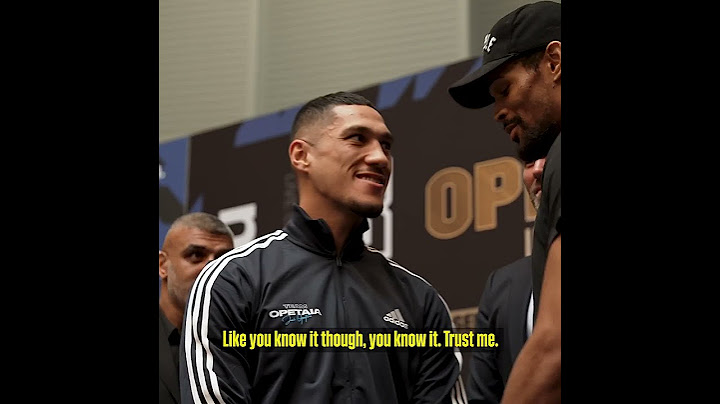 Mic'd Up Face Off 🔊 Jai Opetaia vs Jordan Thompson
