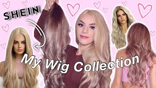 My Wig Collection & SHEIN WIG REVIEW 👱🏻‍♀️💗