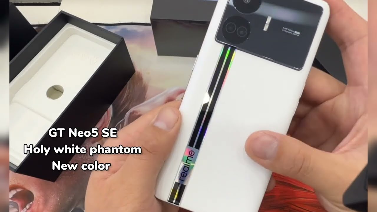 Realme GT Neo5 SE Holy White Phantom Unboxing! - YouTube