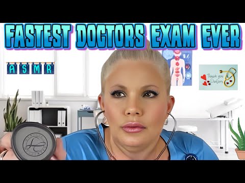 ASMR FAST Medical Exam w/ Whispered Personal Attention⚕️