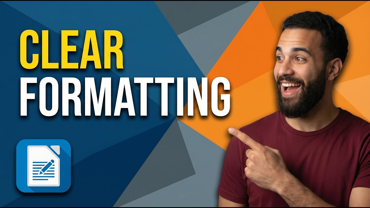 How To Clear Formatting In LibreOffice Writer Quick (Easy Guide) - YouTube