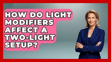 How Do Light Modifiers Affect A Two-light Setup? - Image Review Studio