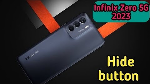 How To Hide Navigation Button In Infinix Zero 5G 2023, Hide Back Button Setting In Infinix Zero 5G