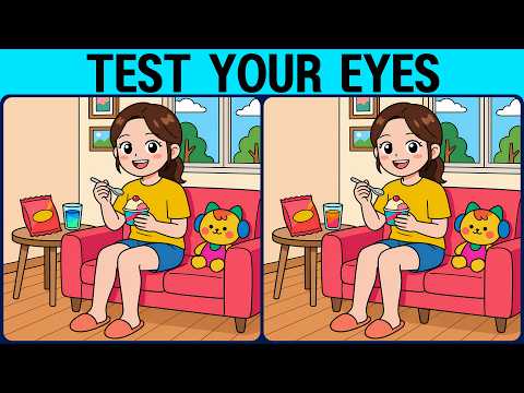 [Spot the Difference Brain Training] Try this slightly tricky puzzle.