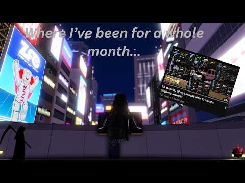 Where have I been over a month...