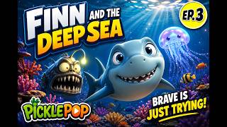 Finn the Shark Who Wasn’t Afraid of Anything! 🦈 | Ocean Adventure for Kids