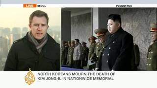 Second Day Of Memorial Services For North Koreas Kim Jong-Il