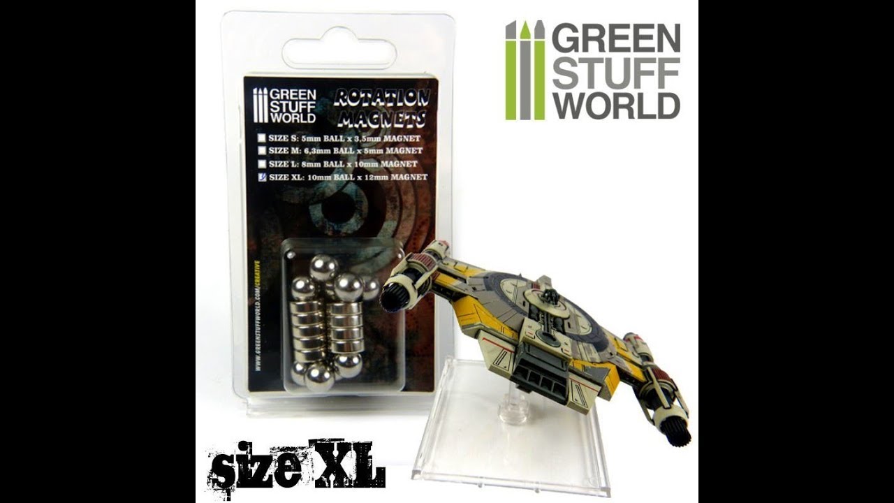 Green Stuff World - Imanes Neodimio 3x1mm - 100 unidades (N52)