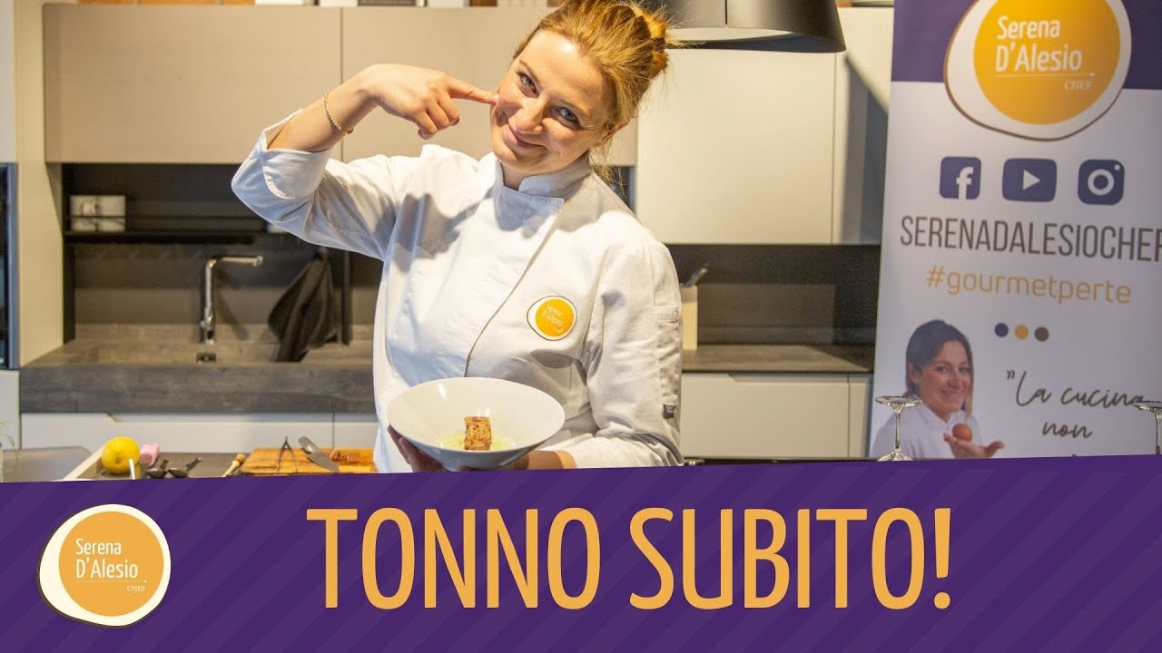 Tonno subito con guacamole di cetriolo!