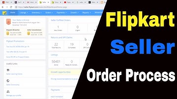 How to Process Orders on Flipkart Seller dashboard   Step By Step Guide hindi