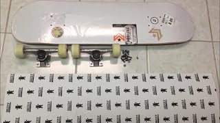 Mini logo board setup/ 2 skate clips.