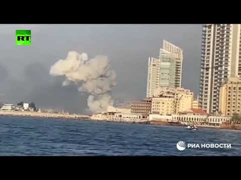 Beirut Blast View From Sea