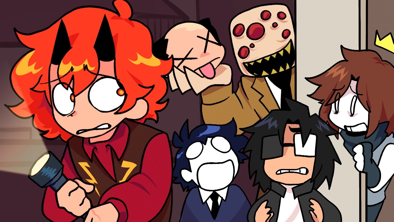 5 MEDROSOS tentando CAÇAR FANTASMAS no DEMONOLOGY do roblox