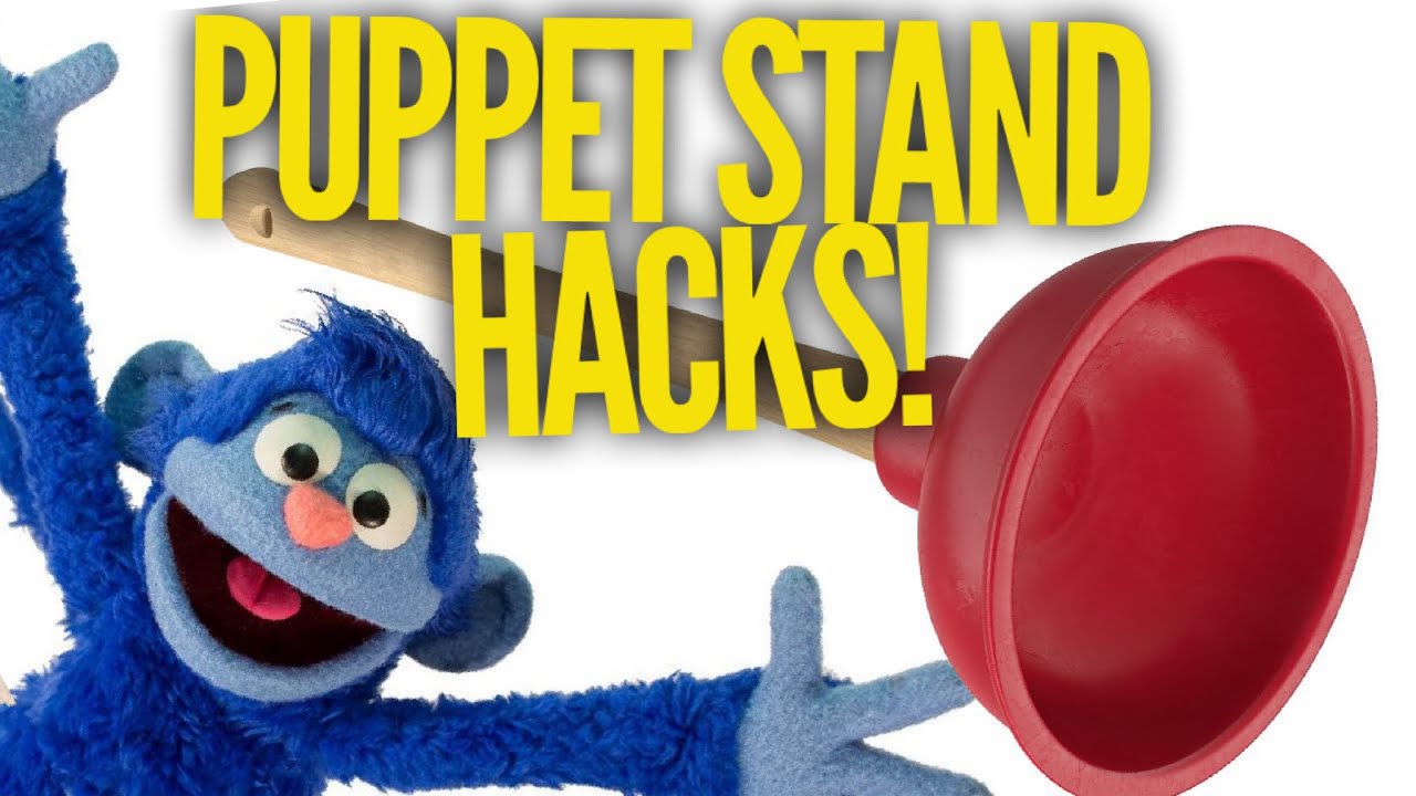 How to Make a Professional Stand for Your Puppet! Top 5 Puppet Stand Hacks!  