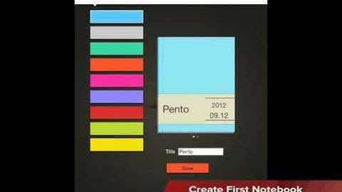 Pento Notebook Demo Video