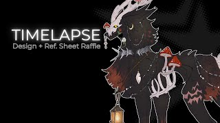 Speedpaint/Timelapse 3 ✦ Design + Reference Sheet Raffle [Clip Studio Paint]