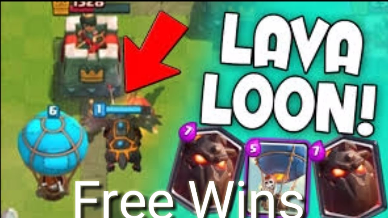 Free wins Epic Lava hound Balloon Deck YouTube