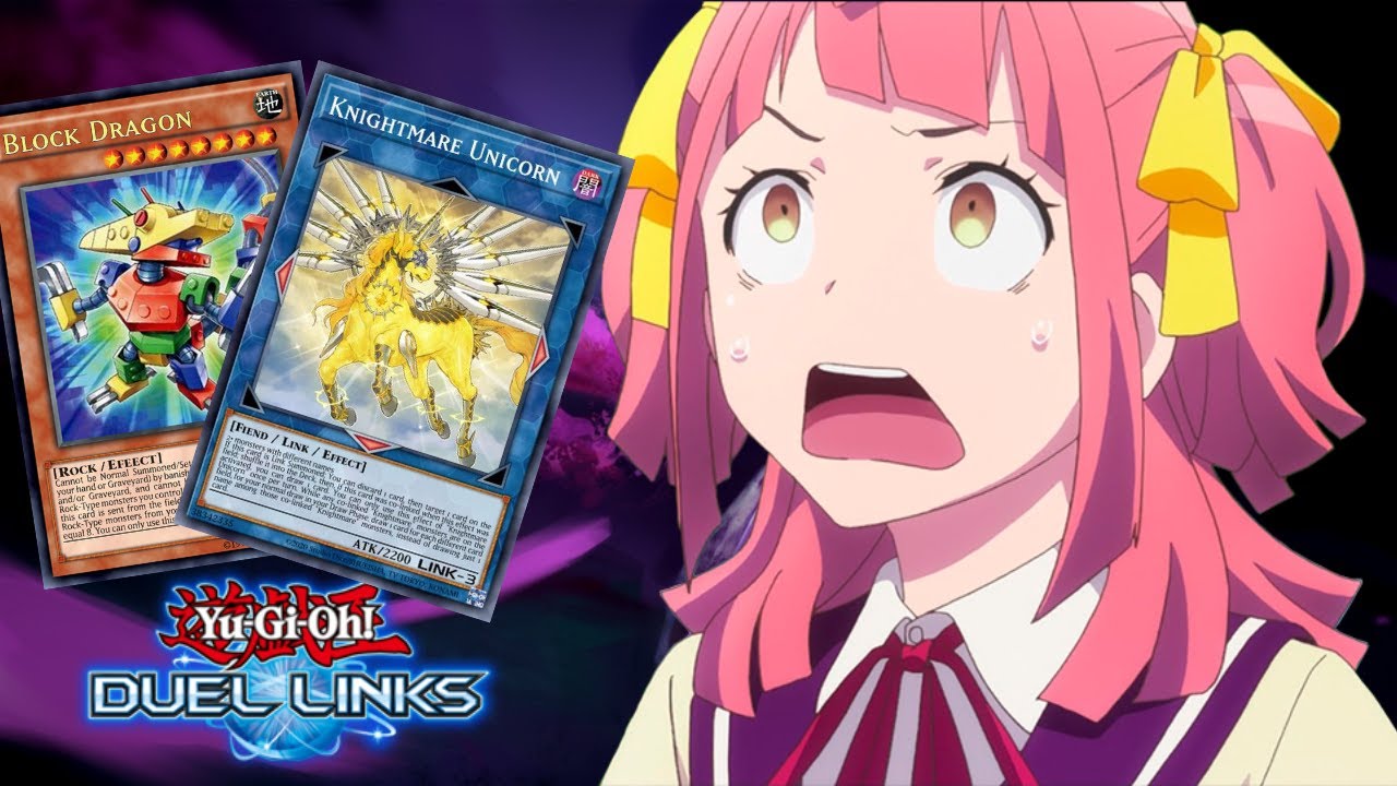 NEW BLOCK DRAGON SECRETLY BROKEN IN DUEL LINKS!!! YuGiOh! Duel